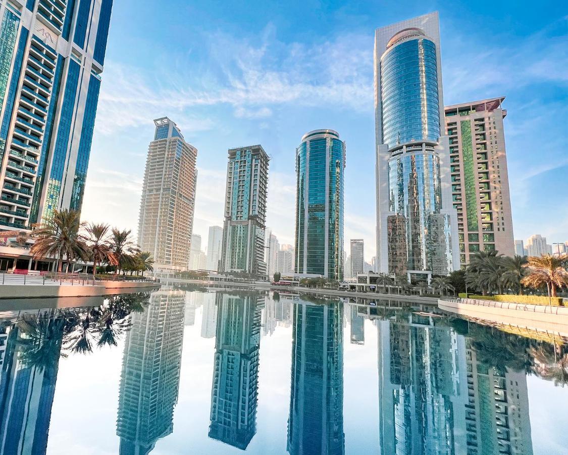 Cosmos Living Modern Studio Near Dubai Marina Exterior foto